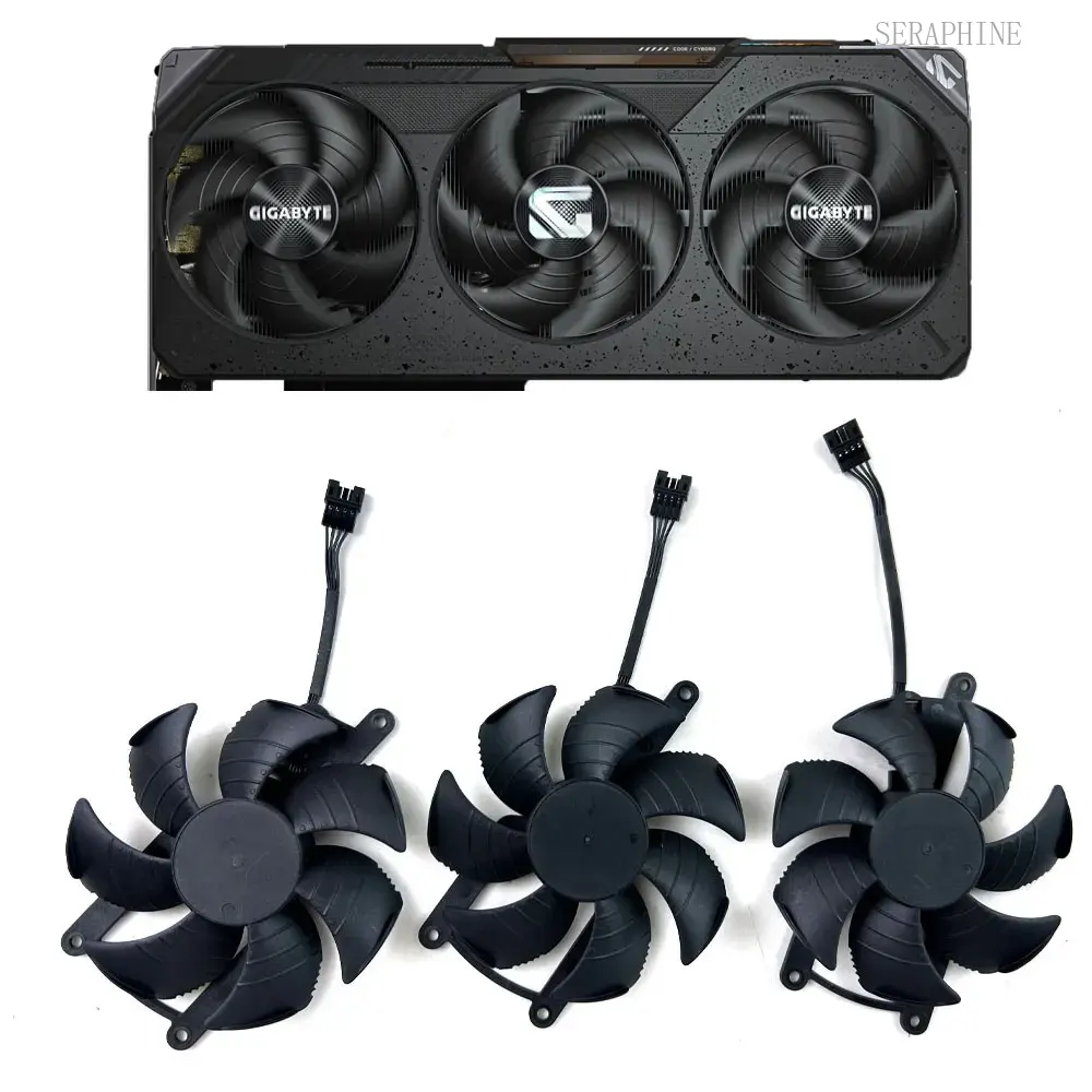 Rx 9070 Xt - NIEUWE koelventilator, 88 mm, 4-pins, model