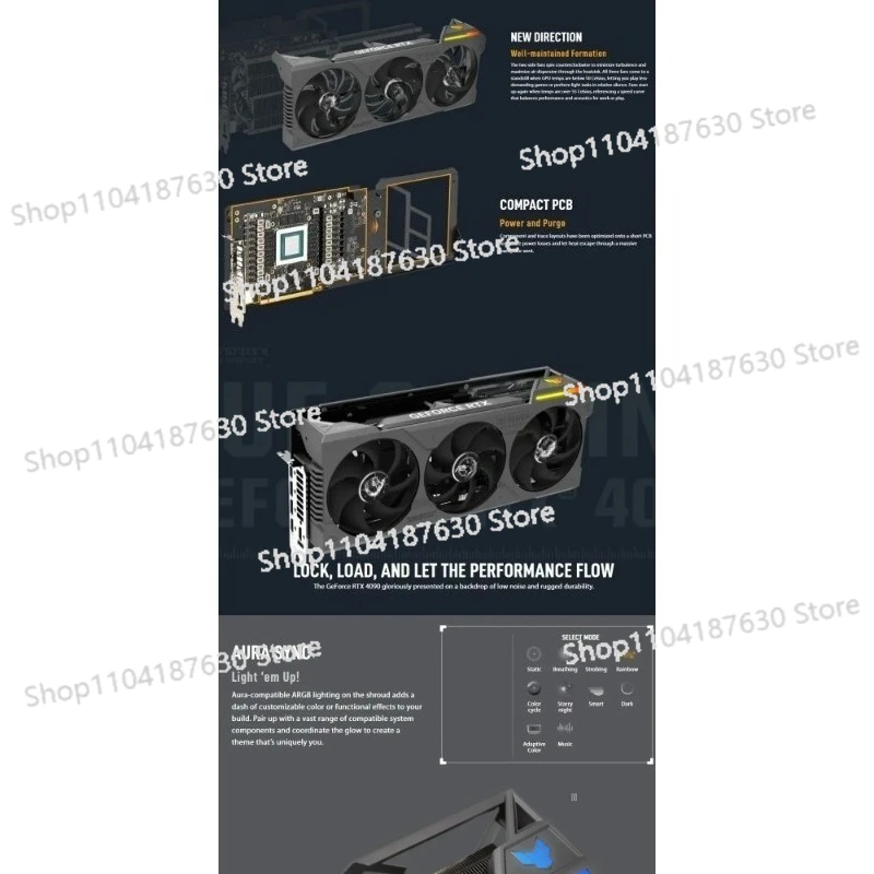 4090 Grafische kaart ROG STRIX - Graphics Card 24Gb Gddr6X recensie en prijs