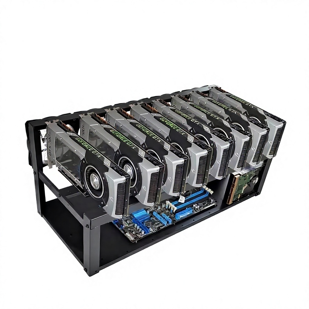 CMP 170HX 8-GPU Open Frame Min - Gpu Mining Rig Frame 8 Gpu recensie en prijs
